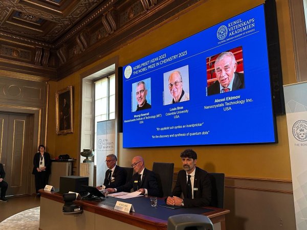 Der Nobelpreis für Chemie geht in diesem Jahr an Moungi Bawendi, Louis Brus und Alexei Ekimov für die Entdeckung und Entwicklung von sogenannten Quantenpunkten. - © Steffen Trumpf/dpa
