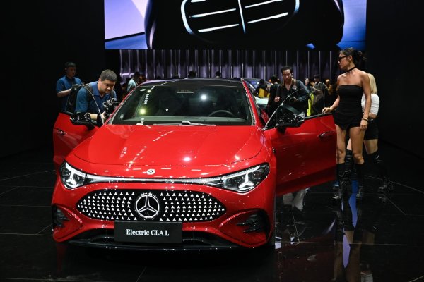 Mit dem CLA will Mercedes in China seine Produktoffensive starten. - © Johannes Neudecker/dpa