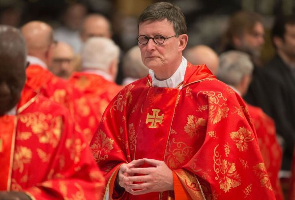 Der Kölner Kardinal Rainer Maria Woelki nimmt zum zweiten Mal an einer Papstwahl im Vatikan teil (Archivbild). - © picture alliance / dpa