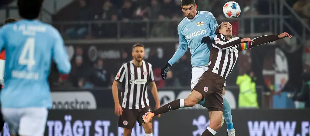 FC St. Pauli - 1. FC Union Berlin - Christian Charisius/dpa