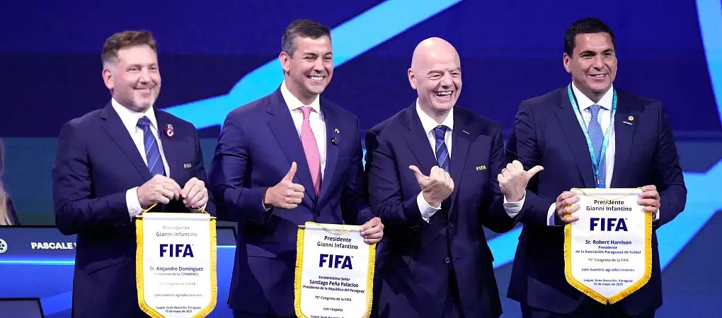 FIFA-Kongress in Paraguay - Fernando Calistro/AP/dpa