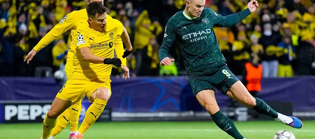 FK Bod&ouml;/Glimt - Manchester City - Fredrik Varfjell/NTB/dpa