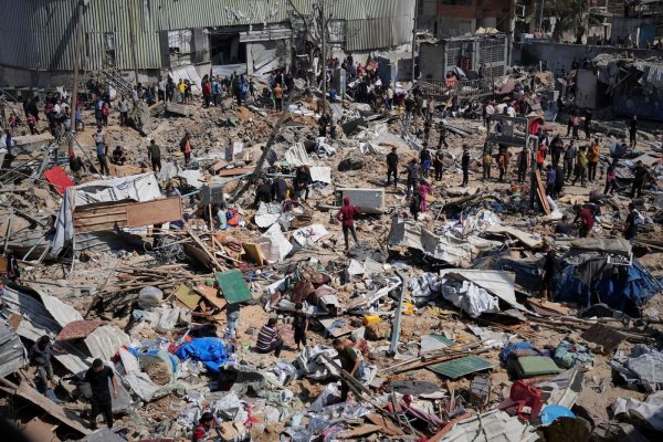 Die Lage im Gazastreifen ist katastrophal: Eine Mehrheit der EU-Staaten sprach sich zuletzt für einen härteren Kurs gegen Israel aus. (Archivbild) - © Abdel Kareem Hana/AP/dpa