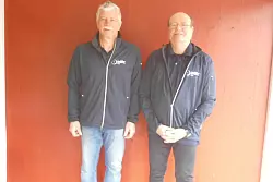 Manfred Kelle (links) und Ingo Vetter leiten die ADFC-Ortsgruppe Bad Salzuflen. - © ADFC Bad Salzuflen