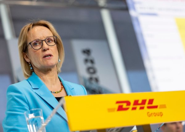 Melanie Kreis, Mitglied des Vorstands der DHL Group. - © Thomas Banneyer/dpa