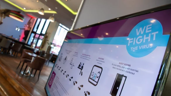 Hygienema&szlig;nahmen - &copy; Foto: Sven Hoppe/dpa