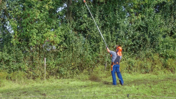 Arbeit mit Hochentastern - &copy; Foto: Klaus Erich Haun