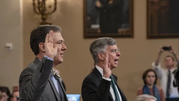 Vereidigung - &copy; Foto: J. Scott Applewhite/AP/dpa