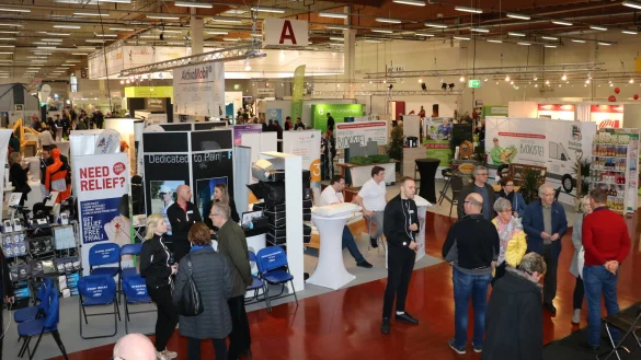 Der Freitag auf der Messe "Haus" 2020 in Bad Salzuflen - &copy; Till Sadlowski