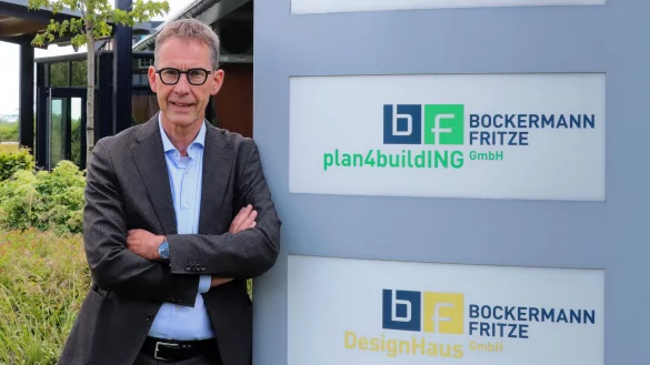 Ein Mann - drei Unternehmen. Klaus Bockermann, seine Geschäftsführerkollegen und Mitarbeiterinnen und Mitarbeiter stehen für großes Know-How in Sachen Planung. - © Andreas Sundermeier