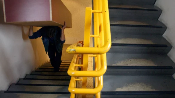 Umzug - &copy; Foto: Falko Siewert/dpa/Symbolbild