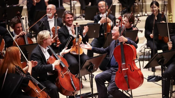 Kunstpreis Praemium Imperiale an Yo-Yo Ma - &copy; Foto: Christian Charisius/dpa