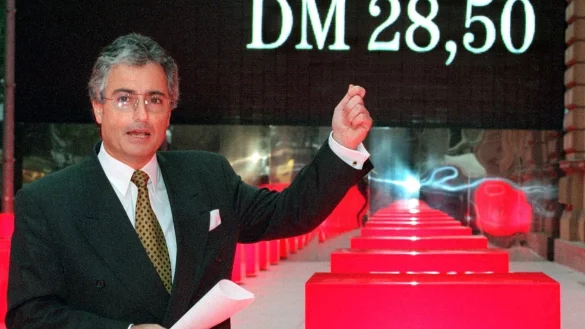 B&ouml;rsengang Telekom - &copy; Foto: Stephanie Pilick/dpa