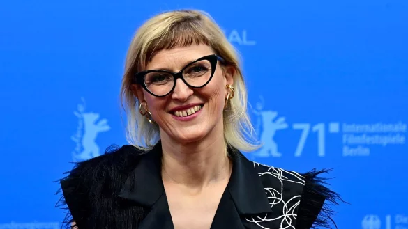 Regisseurin Jasmila bani - &copy; Foto: Tobias Schwarz/AFP-Pool/dpa