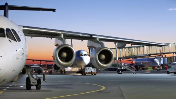 Der Airport Paderborn/Lippstadt freut sich &uuml;ber mehr Passagiere. - &copy; Kreisverwaltung Paderborn