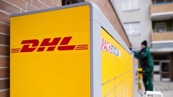 DHL-Packstation - &copy; Foto: Sebastian Gollnow/dpa