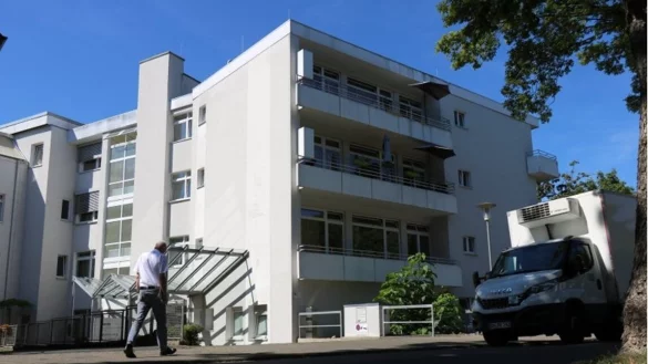 Auch das Ameos-Klinikum in der Waldstraße ist wahrscheinlich von dem Cyberangriff betroffen. Und es sind möglicherweise Daten von Patienten und Mitarbeitern in fremde Hände gelangt. - © Alexandra Schaller