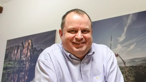 Arne Brand tritt f&uuml;r die Lemgoer SPD in Lemgo an und will B&uuml;rgermeister werden. - &copy; Landesverband Lippe