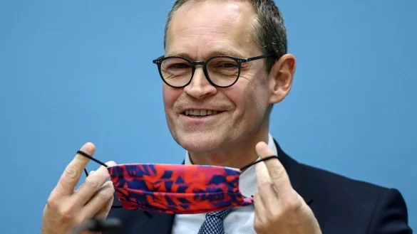 Michael M&uuml;ller, Berlins Regierender B&uuml;rgermeister - &copy; Foto: Britta Pedersen/dpa-Zentralbild/dpa