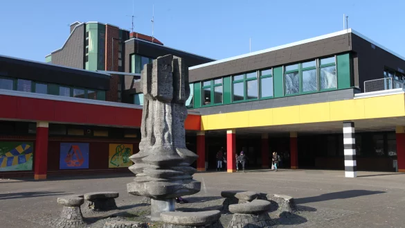 An der Geschwister-Scholl-Gesamtschule ist eine Amokdrohung aufgetaucht. - &copy; Bernhard Preuss