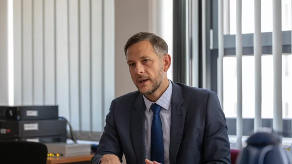 Sven Schneider (43) leitet das Dezernat 43 - &copy; Jannik Stodiek