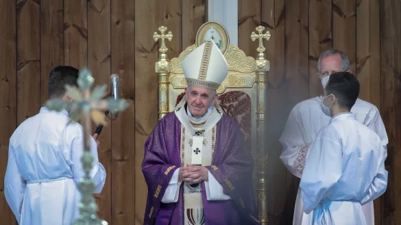 Papst Franziskus - &copy; Foto: STR/dpa