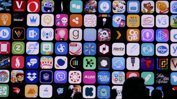 Apple Entwicklerkonferenz - &copy; Foto: Christoph Dernbach/dpa