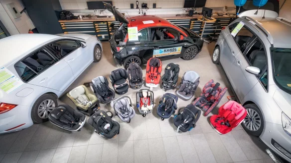 Kindersitze im Test - &copy; Foto: Markus Zahradnik/&Ouml;AMTC