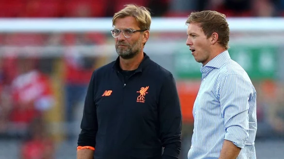Klopp und Nagelsmann - &copy; Foto: Dave Thompson/AP/dpa