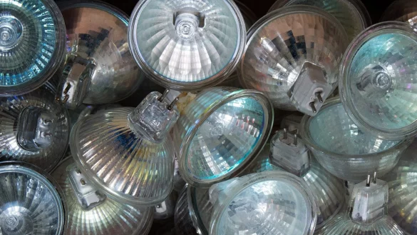 Halogenlampen - &copy; Foto: Arno Burgi