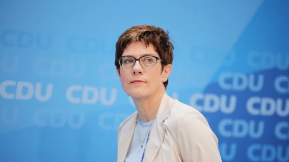 Ehemalige CDU-Vorsitzende Annegret Kramp-Karrenbauer. - &copy; Michael Kappeler/dpa