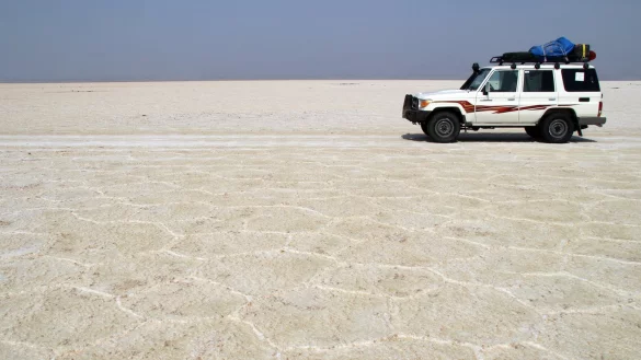 Danakil-Senke in Äthiopien - © Foto: Jürgen Bätz