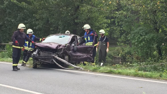 Das Auto landete schließlich im Teich. - © Seda Hagemann