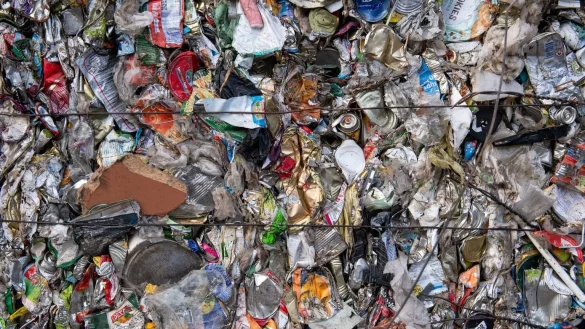 Verpackungsm&uuml;ll - &copy; Foto: Bernd von Jutrczenka/dpa