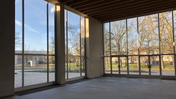 Die Stadt ist weiter auf der Suche nach einem P&auml;chter f&uuml;r die Gastronomie der Wandelhalle. - &copy; Sven Kienscherf(LZ)