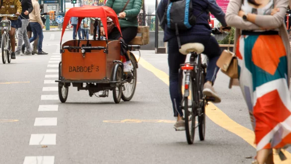 Babboe ist nach eigenen Angaben weltweiter Marktf&uuml;hrer bei Lastenfahrr&auml;dern. - &copy; dpa