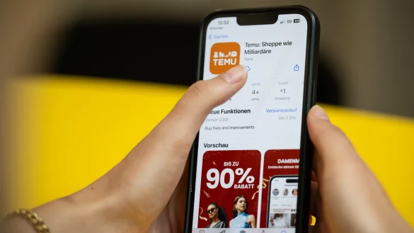 Temu wurde erst 2022 gegr&uuml;ndet und z&auml;hlt l&auml;ngst den f&uuml;nf am meisten heruntergeladenen Shopping-Apps in Europa. - &copy; (c) Copyright 2023, dpa (www.dpa.de). Alle Rechte vorbehalten