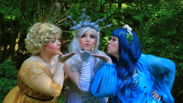 Eine m&auml;rchenhafte Anmutung verspr&uuml;hte das Musical Cinderella, das auf der Freilichtb&uuml;hne im vergangenen Jahr gezeigt wurde. - &copy; Bildrechte: Freilichtb&uuml;hne Bellenberg