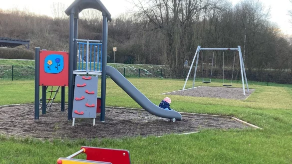 Der Spielplatz in Harzberg war das Siegerprojekt im Jahr 2022. - &copy; Stadt L&uuml;gde