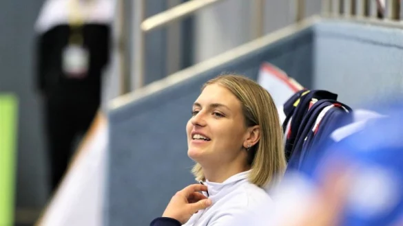 Nach elf Jahren verabschiedet sich Nele Franz von der HSG. - &copy; Oliver K&ouml;nig