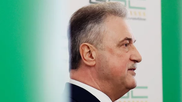 Claus Weselsky, Vorsitzender der Gewerkschaft Deutscher Lokomotivf&uuml;hrer (GDL). - &copy; Carsten Koall