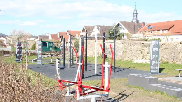 An der Calesthenics-Anlage am Eulenturm in Horn wird nun endg&uuml;ltig kein Basketballkorb installiert werden. Denkmalschutzgr&uuml;nde sprechen dagegen. - &copy; Archivfoto: Cordula Gr&ouml;ne