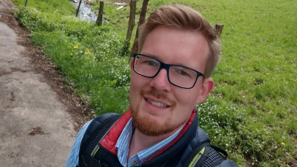 Christian Kleine ist zum zweiten Mal an Lymphdr&uuml;senkrebs erkrankt. - &copy; Privat