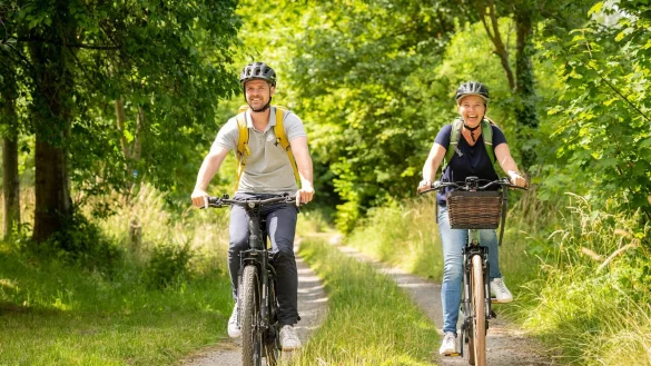 Radfahrer finden in Kalletal sch&ouml;ne Strecken. - &copy; Gemeinde Kalletal