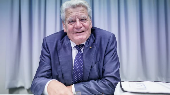 Altbundespr&auml;sident Joachim Gauck setzt sich f&uuml;r eine mutigere Ukraine-Politik ein. - &copy; dpa