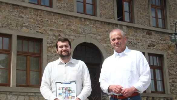 Klimaschutzmanager Lorenz Weimer. - © Cordula Gröne