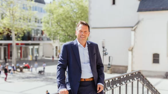 B&uuml;rgermeister Frank Hilker wird Vorsitzender des Verwaltungsrats der Sparkasse Paderborn-Detmold-H&ouml;xter. - &copy; Stadt Detmold