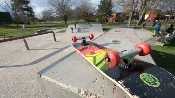 Die Skate-Anlage am Schulzentrum Mitte wird deutlich erweitert. - &copy; Sven Koch