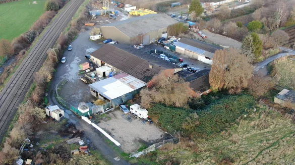 In diesem Schlachthof in H&uuml;rth kam es zu den brutalen Szenen. - &copy; Deutsches Tierschutzb&uuml;ro