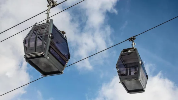 Noch ist es viel Zukunftsmusik, doch vielleicht k&ouml;nnten bald solche Gondeln die Menschen aus Richtung Freilichtmuseum in die Detmolder Fu&szlig;g&auml;ngerzone bringen. - &copy; Symbolbild Pixabay